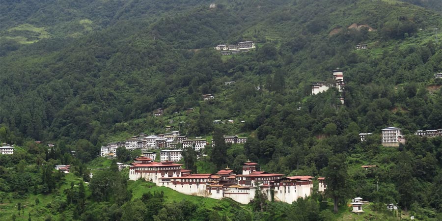 Trongsa Dzong Bhutan 